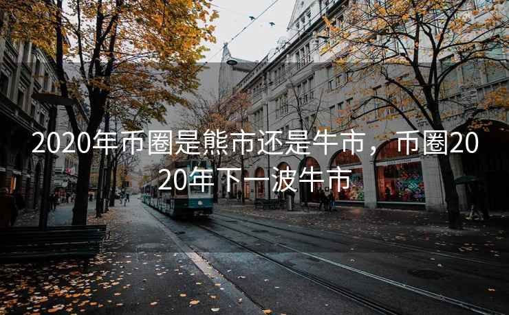 2020年币圈是熊市还是牛市,币圈2020年下一波牛市