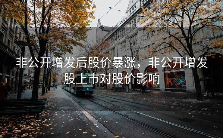 非公开增发后股价暴涨，非公开增发股上市对股价影响